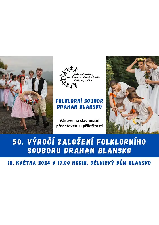 foto k akci: 50. výročí založení Folklorního souboru Drahan Blansko