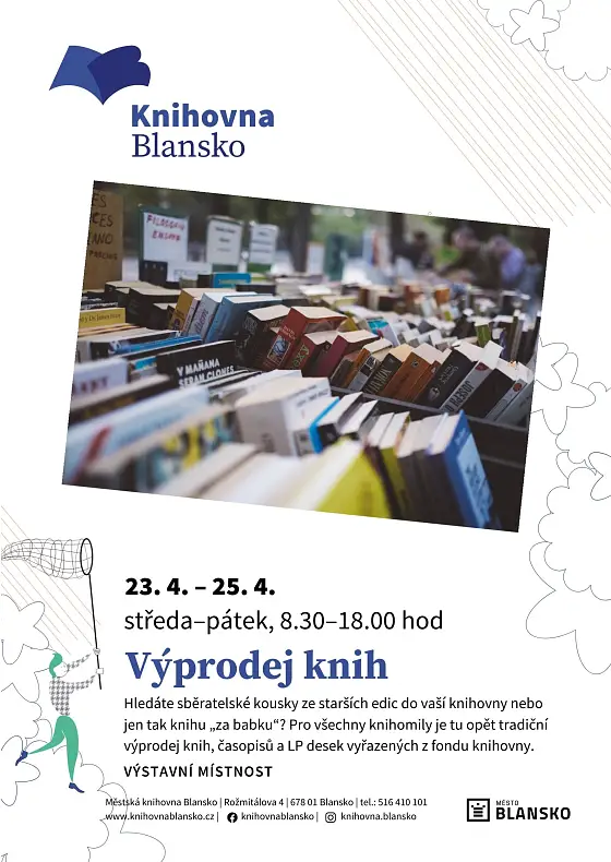 foto k akci: Výprodej knih