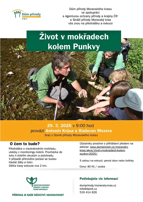 foto k akci: Život v mokřadech kolem Punkvy