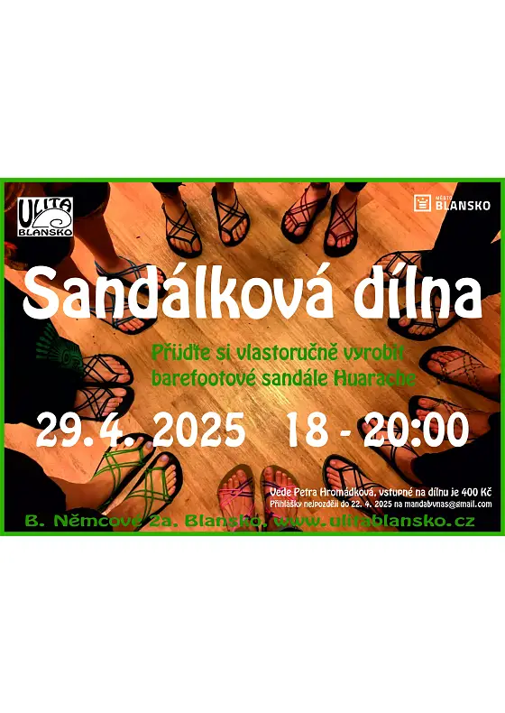 foto k akci: Sandálková dílna