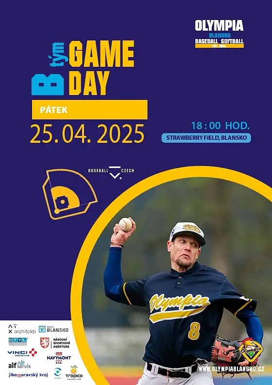 foto k akci: B-tým baseball Olympia Blansko vs. Moravská Beseda