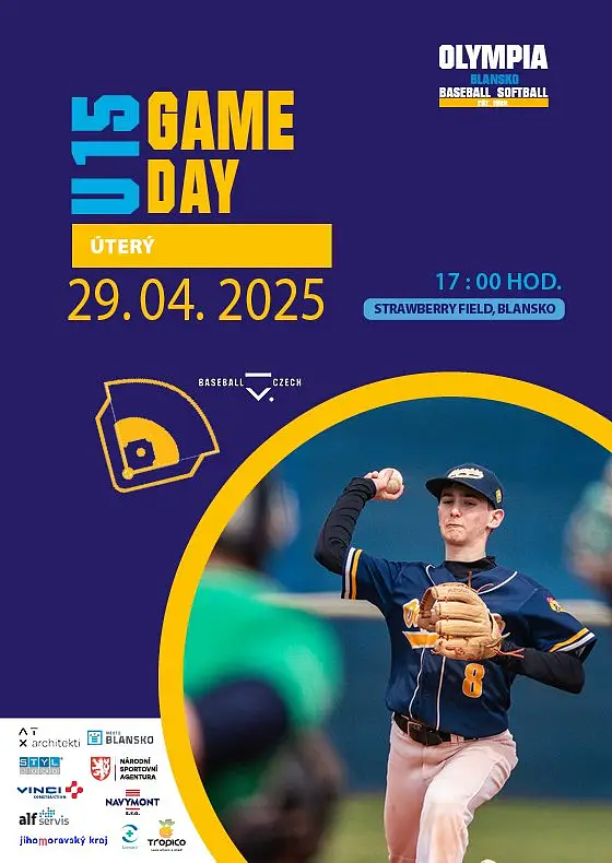 foto k akci: U15 baseball Olympia Blansko vs. Nuclears Třebíč