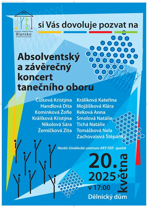 foto k akci: Absolventský a závěrečný koncert tanečního oboru | ZUŠ Blansko