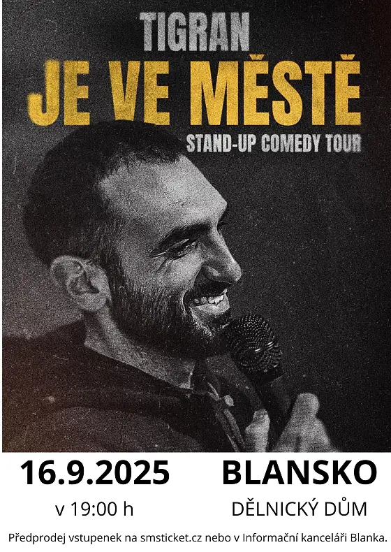 foto k akci: TIGRAN JE VE MĚSTĚ