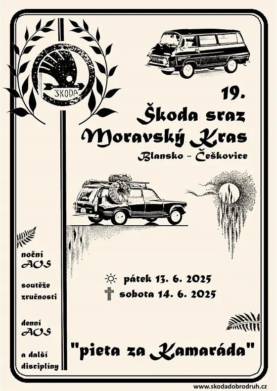 foto k akci: ŠKODA SRAZ MORAVSKÝ KRAS