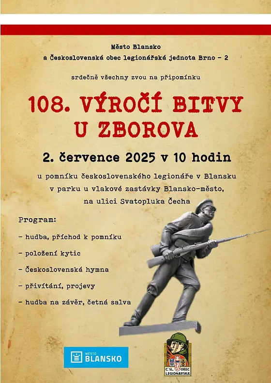 foto k akci: Připomínka 108. výročí bitvy u Zborova