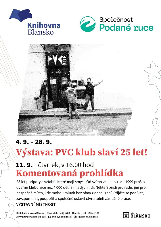 foto k akci: Komentovaná prohlídka výstavy: PVC klub slaví 25 let!
