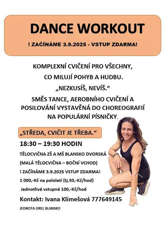foto k akci: DANCE WORKOUT