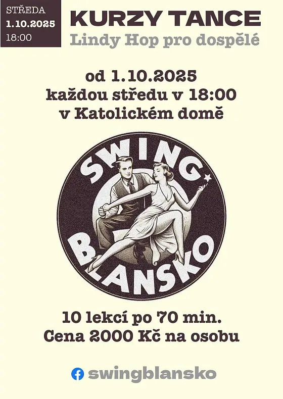 foto k akci: Kurzy swingových tanců Lindy Hop 1