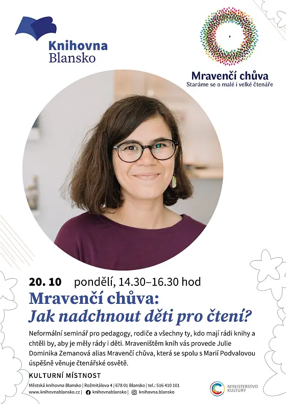 foto k akci: Mravenčí chůva: Jak nadchnout děti pro čtení?