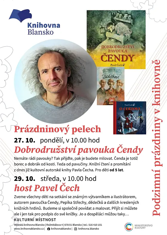 foto k akci: Prázdninový pelech: Dobrodružství pavouka Čendy
