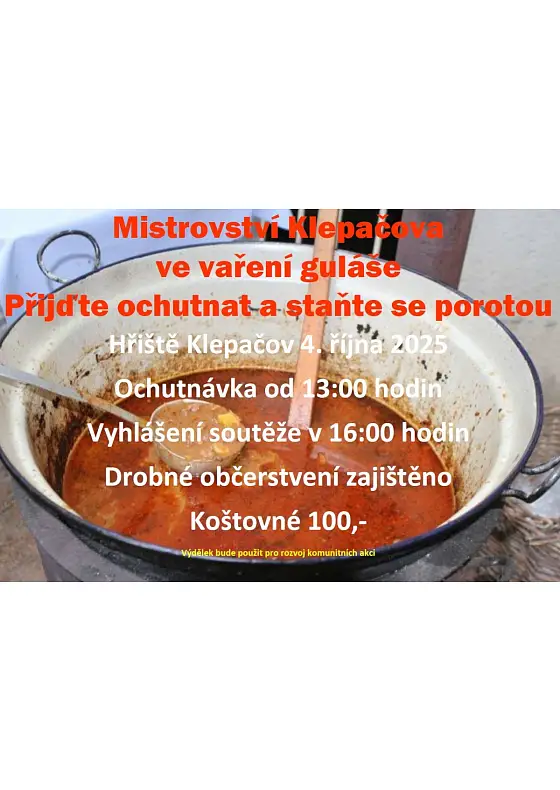 foto k akci: Mistrovství Klepačova ve vaření guláše