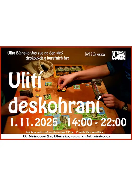 foto k akci: 13. Ulití deskohraní