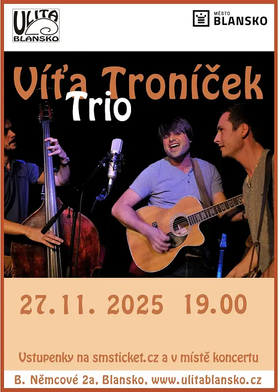 foto k akci: Víťa Troníček Trio – koncert