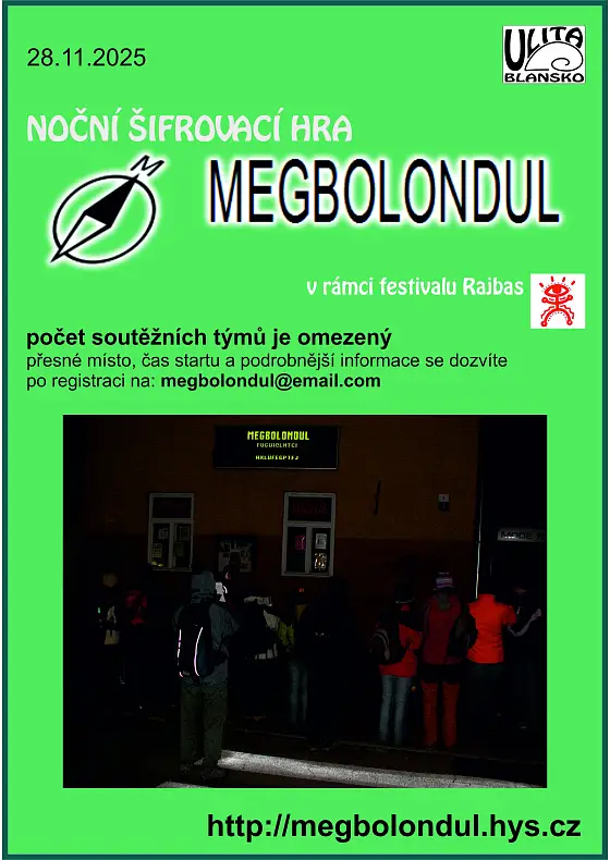 foto k akci: Megbolondul – noční šifrovací hra