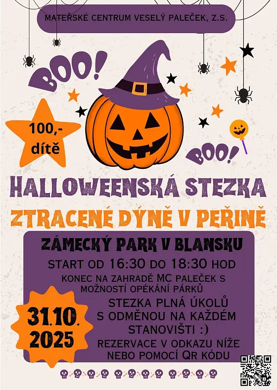 foto k akci: Halloweenská stezka ztracené dýně v peřině