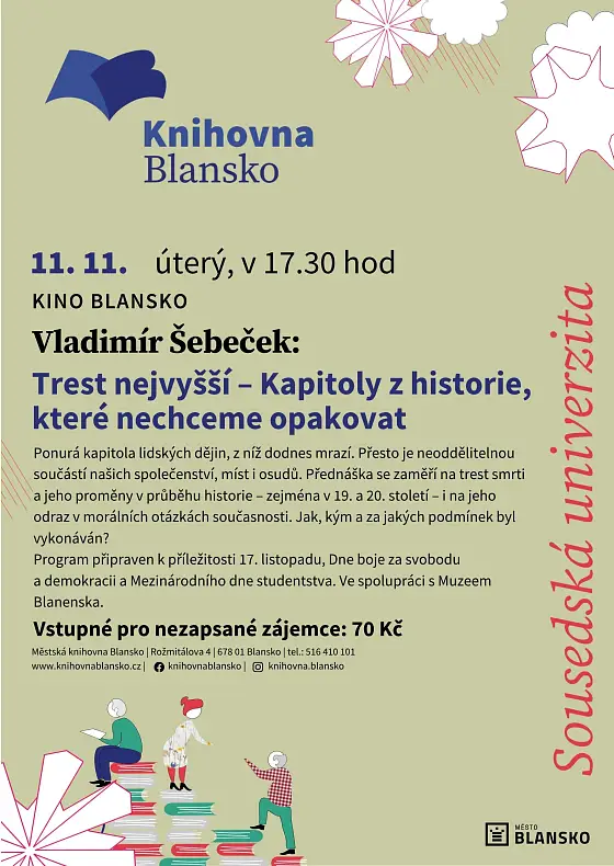 foto k akci: Vladimír Šebeček: Trest nejvyšší – Kapitoly z historie, které nechceme opakovat