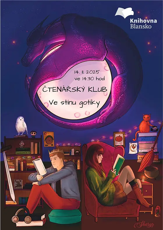 foto k akci: Čtenářský klub pro mladé dospělé: Ve stínu gotiky