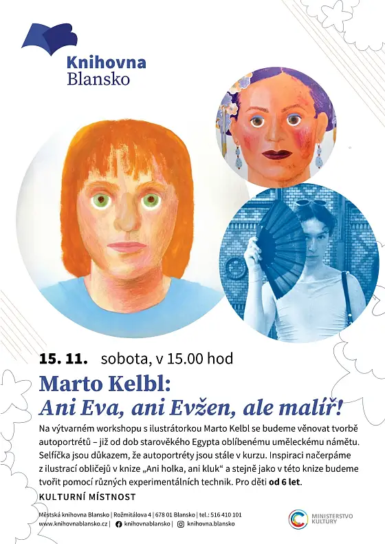 foto k akci: Marto Kelbl: Ani Eva, ani Evžen, ale malíř!