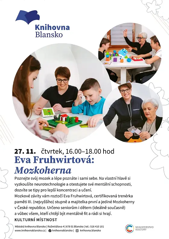 foto k akci: Eva Fruhwirtová: Mozkoherna