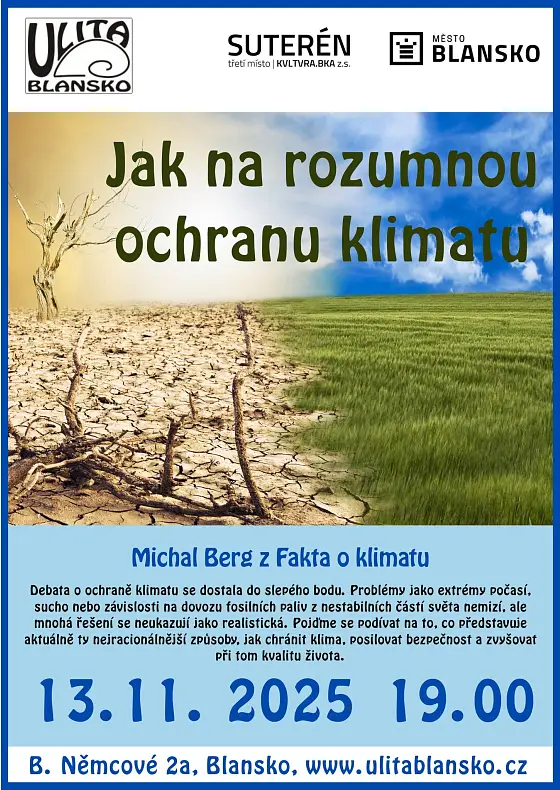 foto k akci: Jak na rozumnou ochranu klimatu – beseda