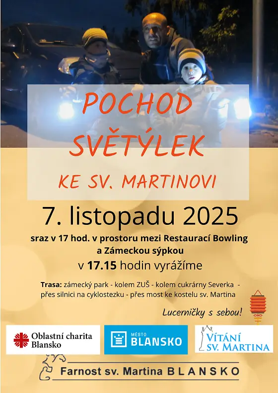foto k akci: Pochod světýlek ke sv. Martinovi