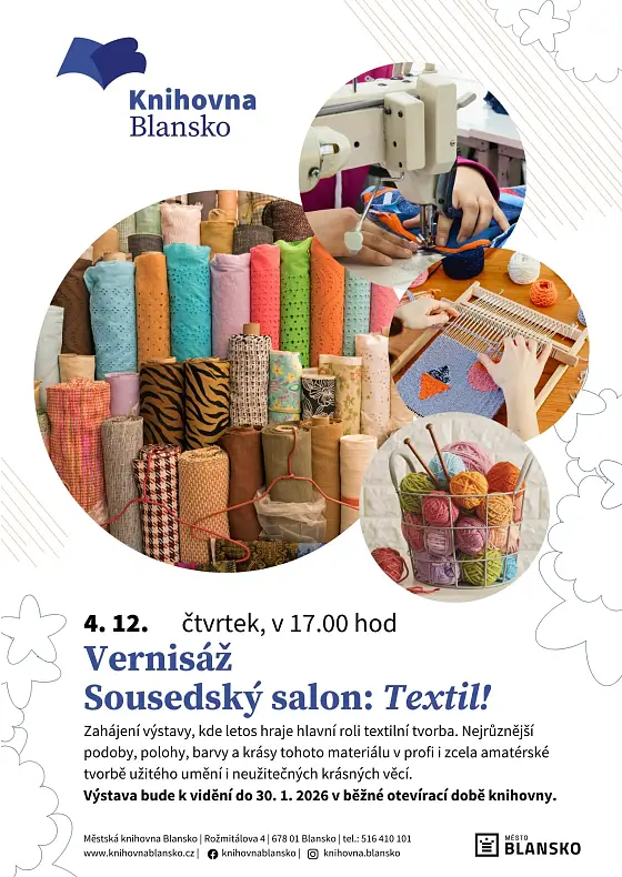 foto k akci: Sousedský salon: Textil!