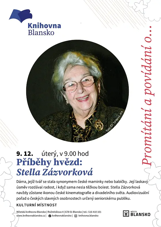 foto k akci: Příběhy hvězd: Stella Zázvorková