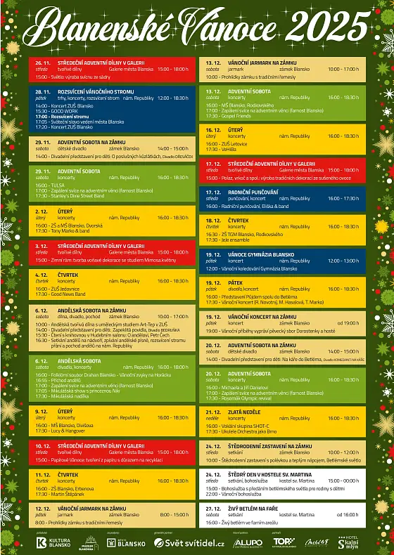 foto k akci: BLANENSKÉ VÁNOCE 2025