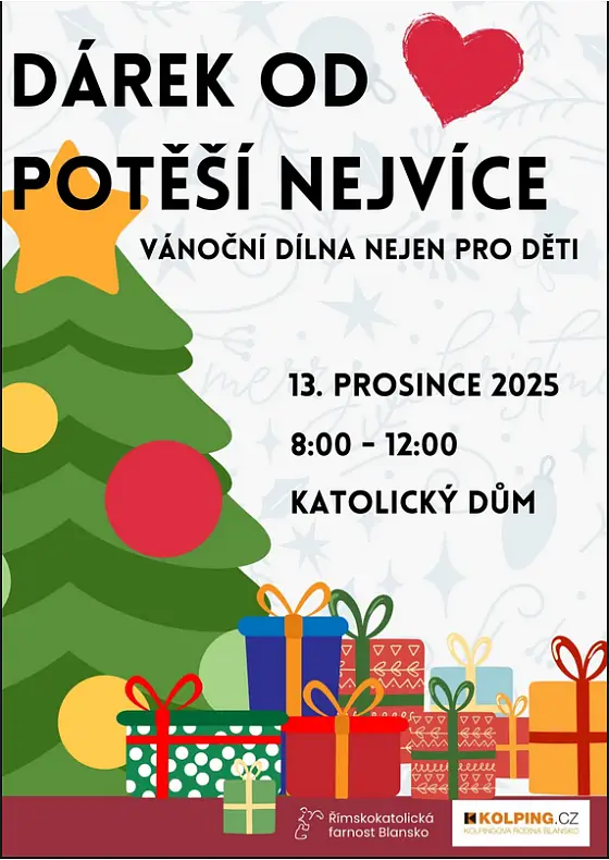 foto k akci: Dárek od srdce potěší nejvíce – vánoční dílna nejen pro děti