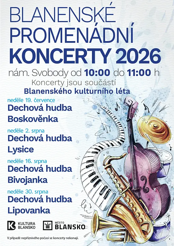 foto k akci: DECHOVÁ HUDBA BOSKOVĚNKA