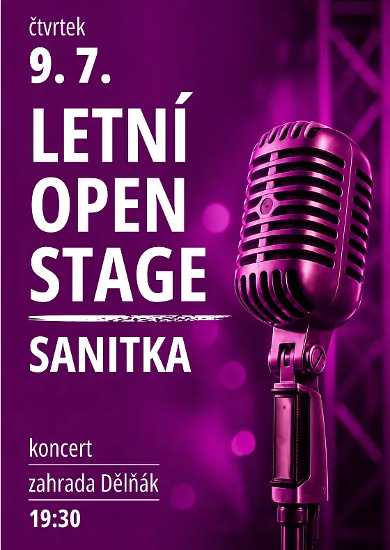 foto k akci: LETNÍ OPEN STAGE – Sanitka