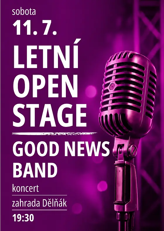 foto k akci: LETNÍ OPEN STAGE – GOOD NEWS BAND