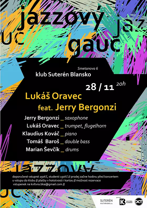 foto k akci: Lukáš Oravec Quartet feat. Jerry Bergonzi | Jazzový gauč 2023