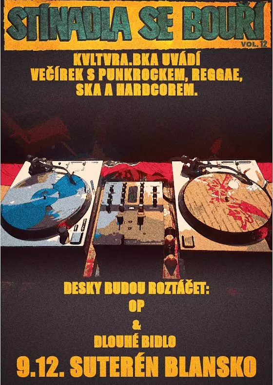 foto k akci: Stínadla se bouří | Ska | Raggee | Punk | vinylový večer