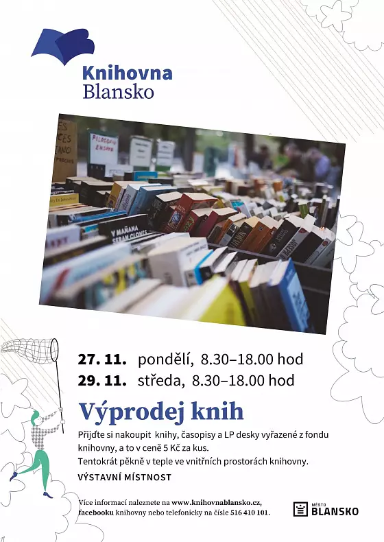 foto k akci: Výprodej knih