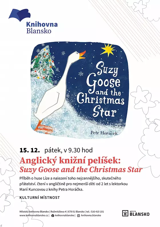 foto k akci: Anglický knižní pelíšek: Suzy Goose and the Christmas Star