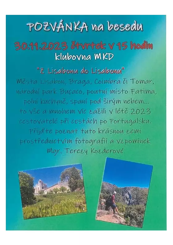 foto k akci: Beseda – Z Lisabonu do Lisabonu