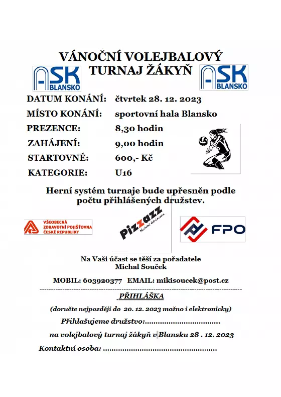 foto k akci: Vánoční turnaj starších žákyň