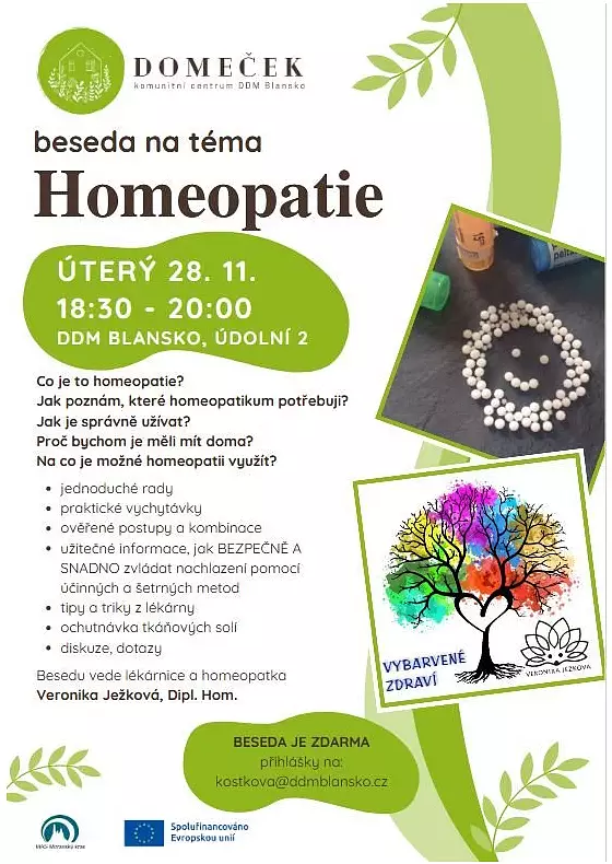 foto k akci: Beseda o homeopatii