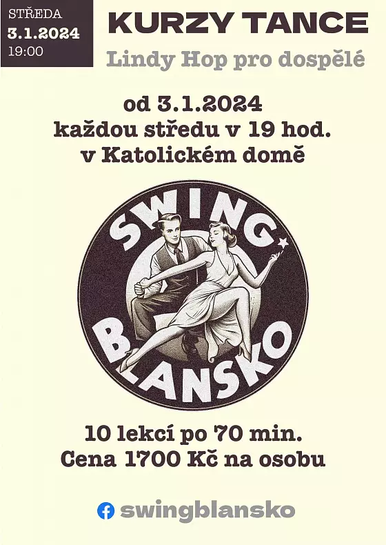 foto k akci: Kurzy swingových tanců Lindy Hop 1