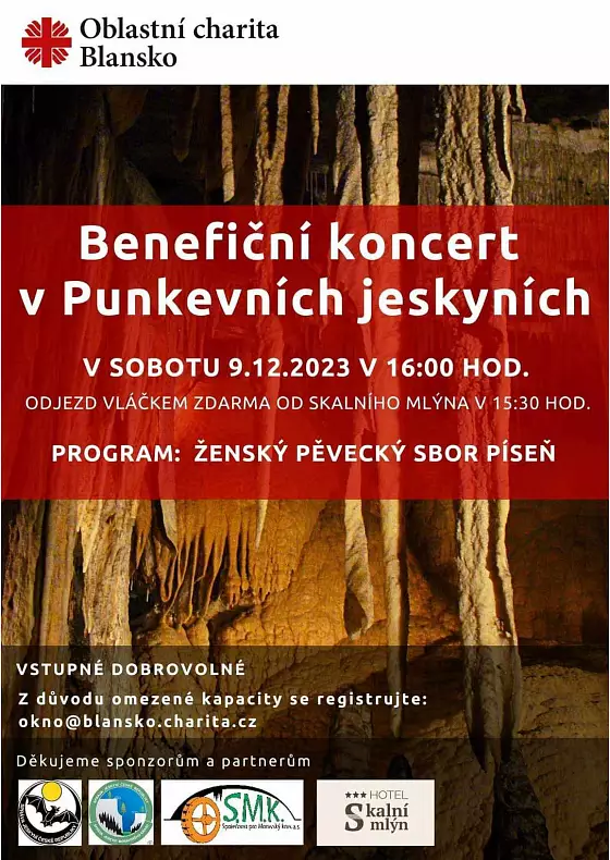 foto k akci: Benefiční koncert v Punkevních jeskyních