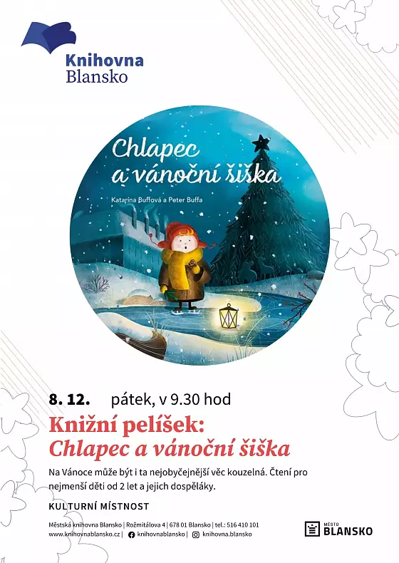 foto k akci: Knižní pelíšek: Chlapec a vánoční šiška