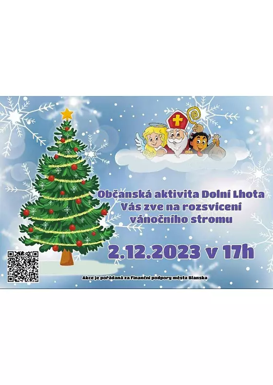foto k akci: Rozsvícení vánočního stromu