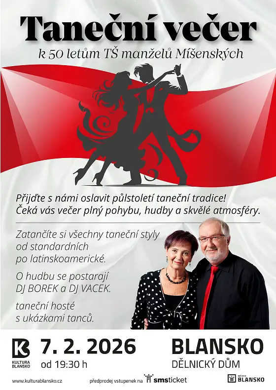 foto k akci: TANEČNÍ VEČER K 50 LETŮM TŠ MANŽELŮ MÍŠENSKÝCH